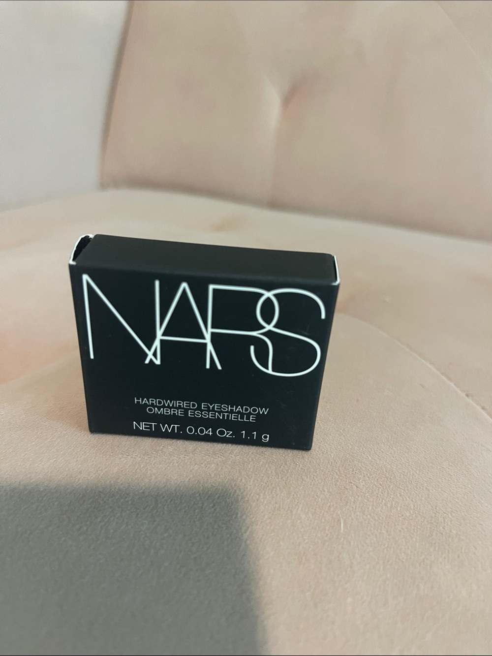 NARS Hardwired Eyeshadow Compact in Black and White Packaging